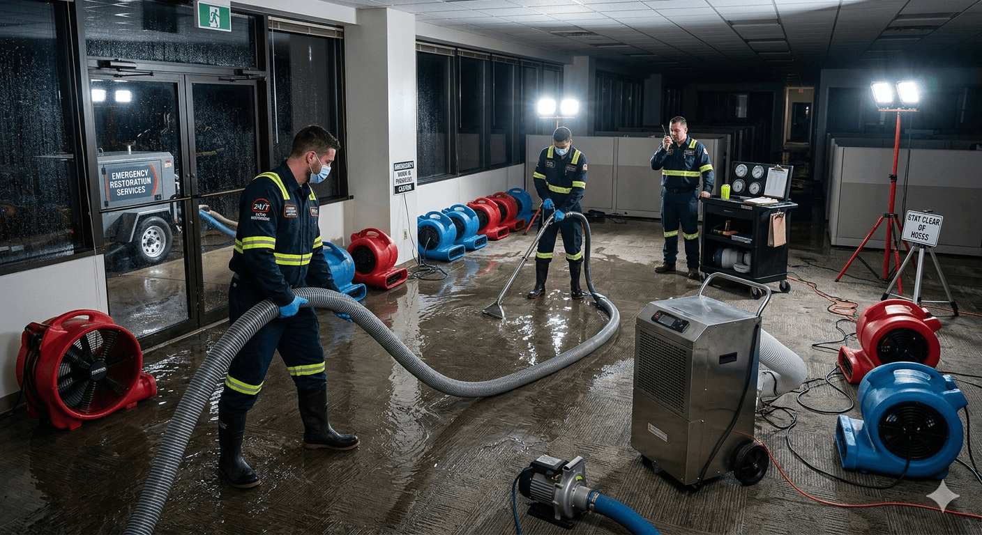 Water Damage Restoration & Extraction